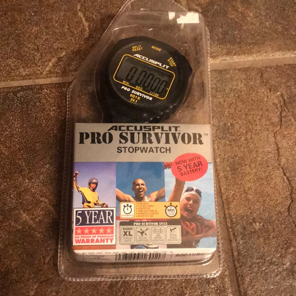 Accusplit pro survivor stopwatch